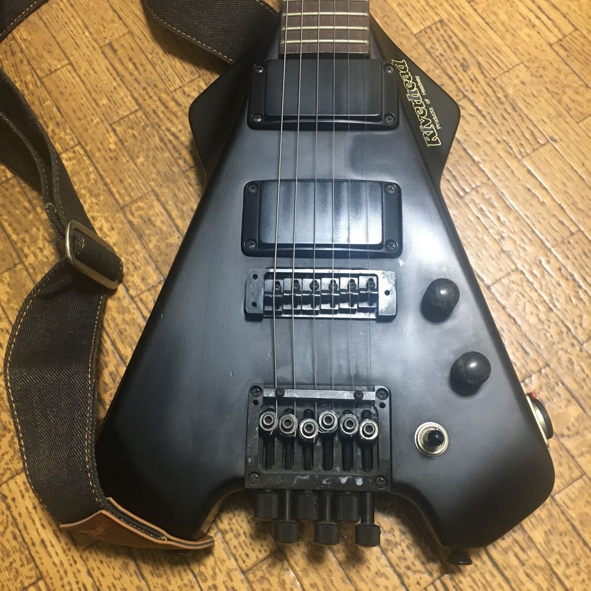 ヘッドレスギター 本体 Riverhead イカギター エレキギターRUG-2090 