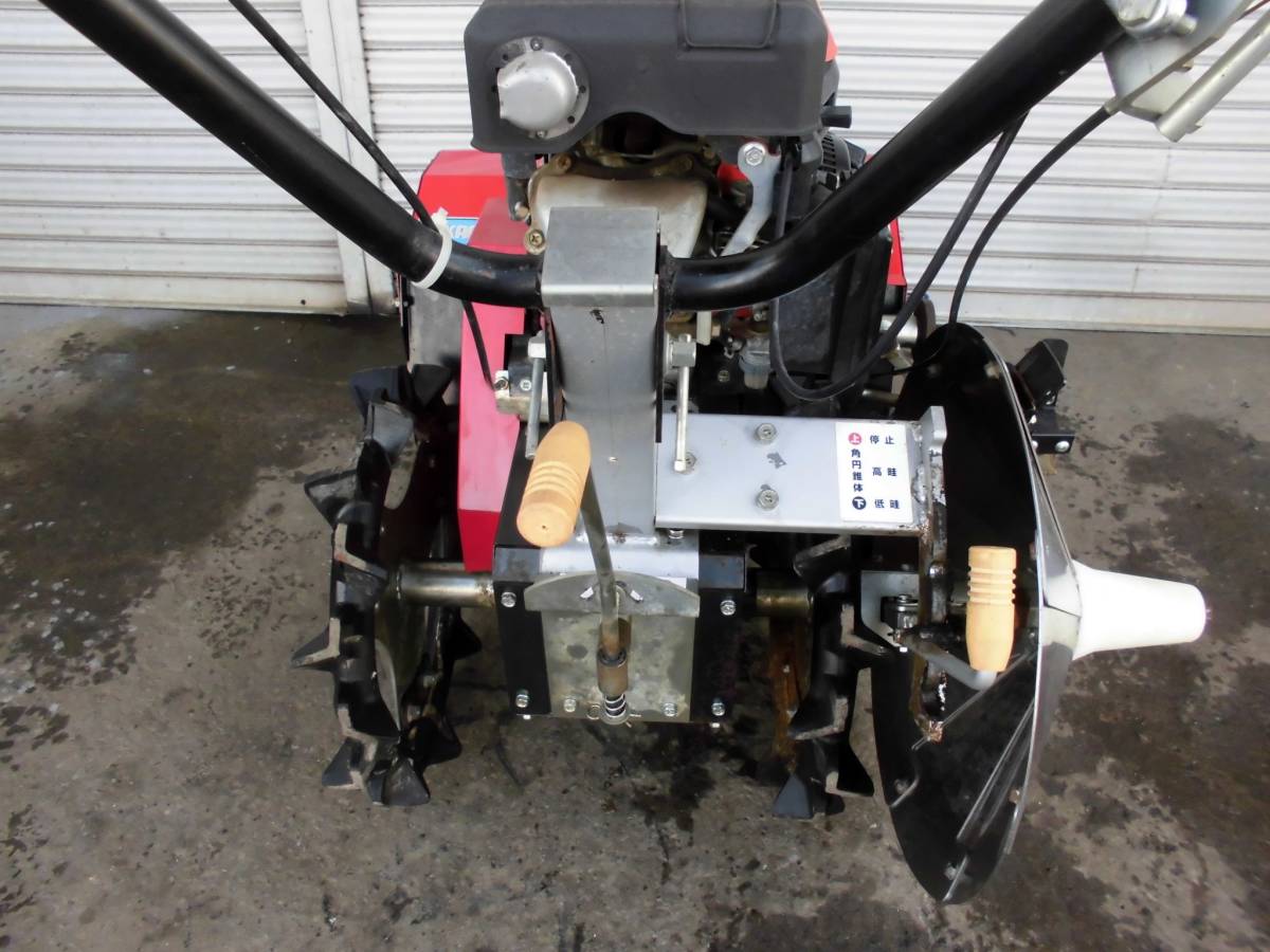 鷹岡工業所 畦塗機 AZ35A こあぜ あぜぬり 管理機 整備済 中古(農業