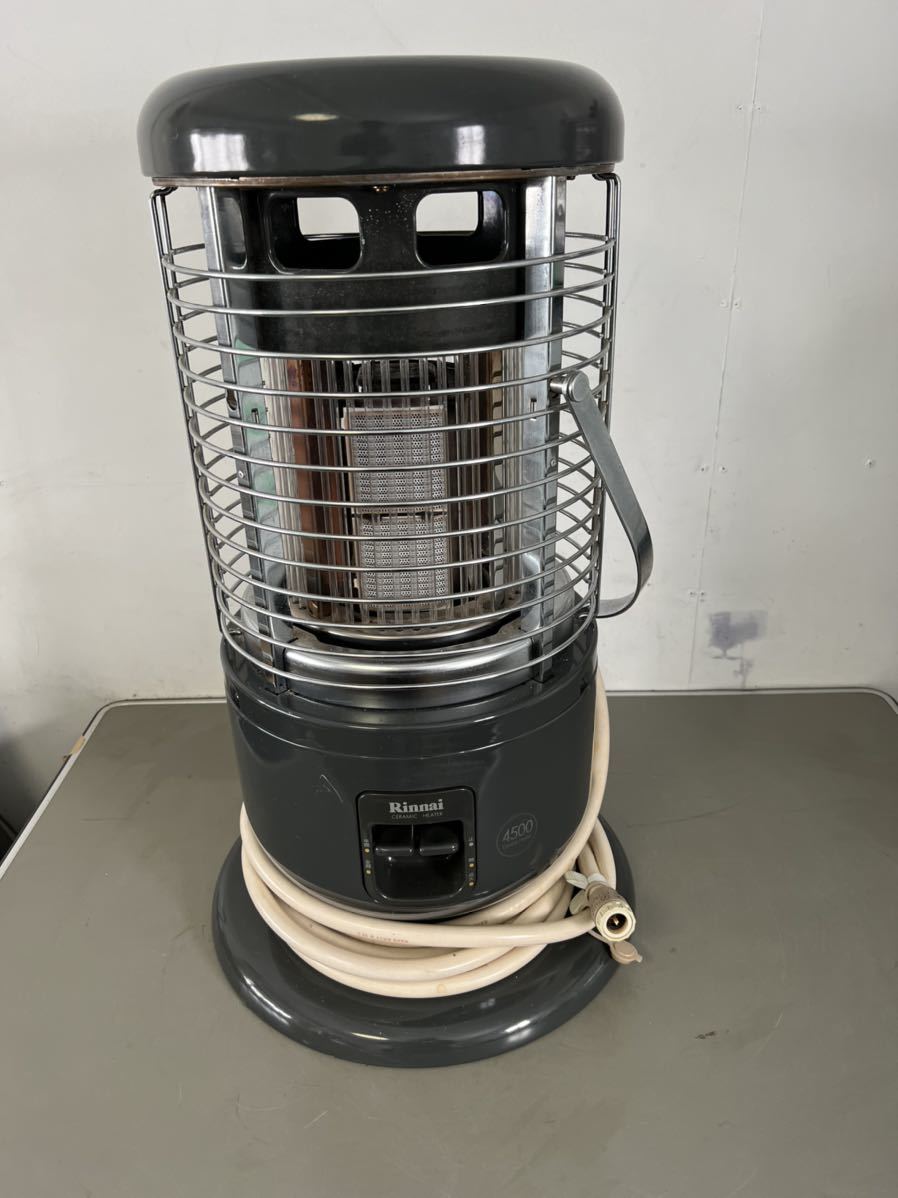 リンナイ R-1290VM-402 都市ガス用 ガスストーブ 暖房器具 ジャンク リンナイ 都市ガス ガスストーブ 12A・13A 大阪ガス R-1290VMS3(C)402