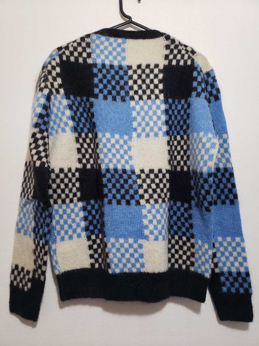 メゾンキツネ セーター Sサイズ メゾンキツネ 18AW CHECK WOOLEN TEDDY 