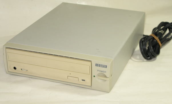 プレクスター 外付けCD-R/RWドライブ PX-W124TSe PLEXTOR 外装破損 PLEXTOR プレクスター SCSI 外付け CD-RWドライブ PX-W124TSe