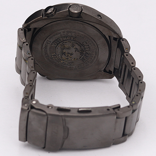 シチズンプロマスター H117-T012558 チタン エコドライブ 美品 1円