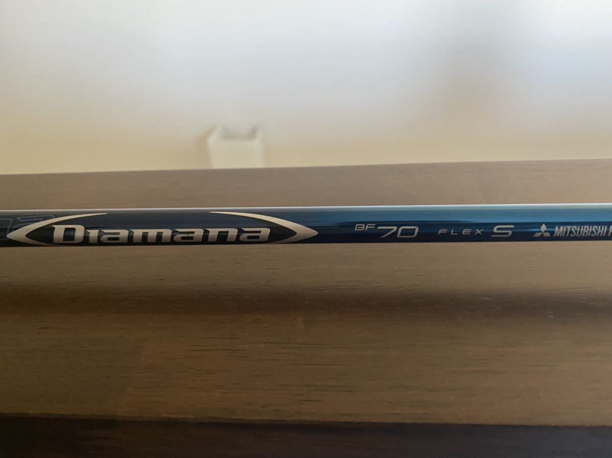 Mitsubishi Diamana BF 70S 1W シャフトTaylormade スリーブ装着
