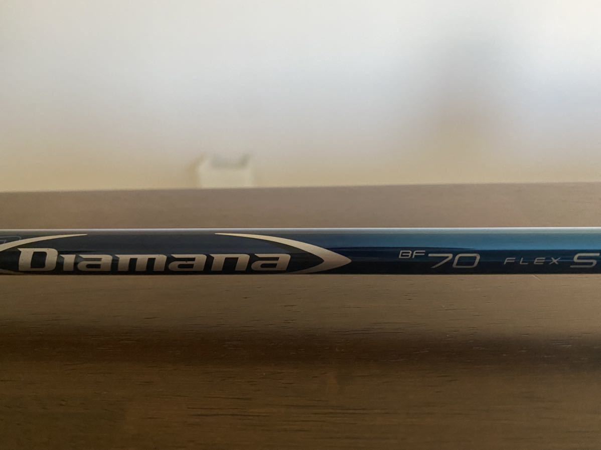 Mitsubishi Diamana BF 70S 1W シャフトTaylormade スリーブ装着