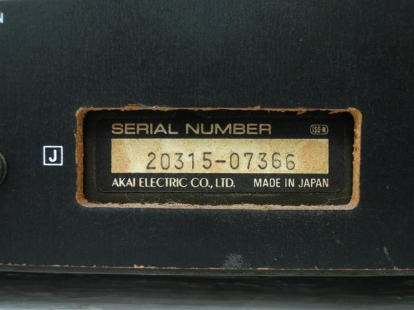 AKAI GX-R70EX カセットデッキ オーディオ 音響機材 アカイ ジャンク O6158362 GX-R70EX AKAI アカイ J オート開閉 音響