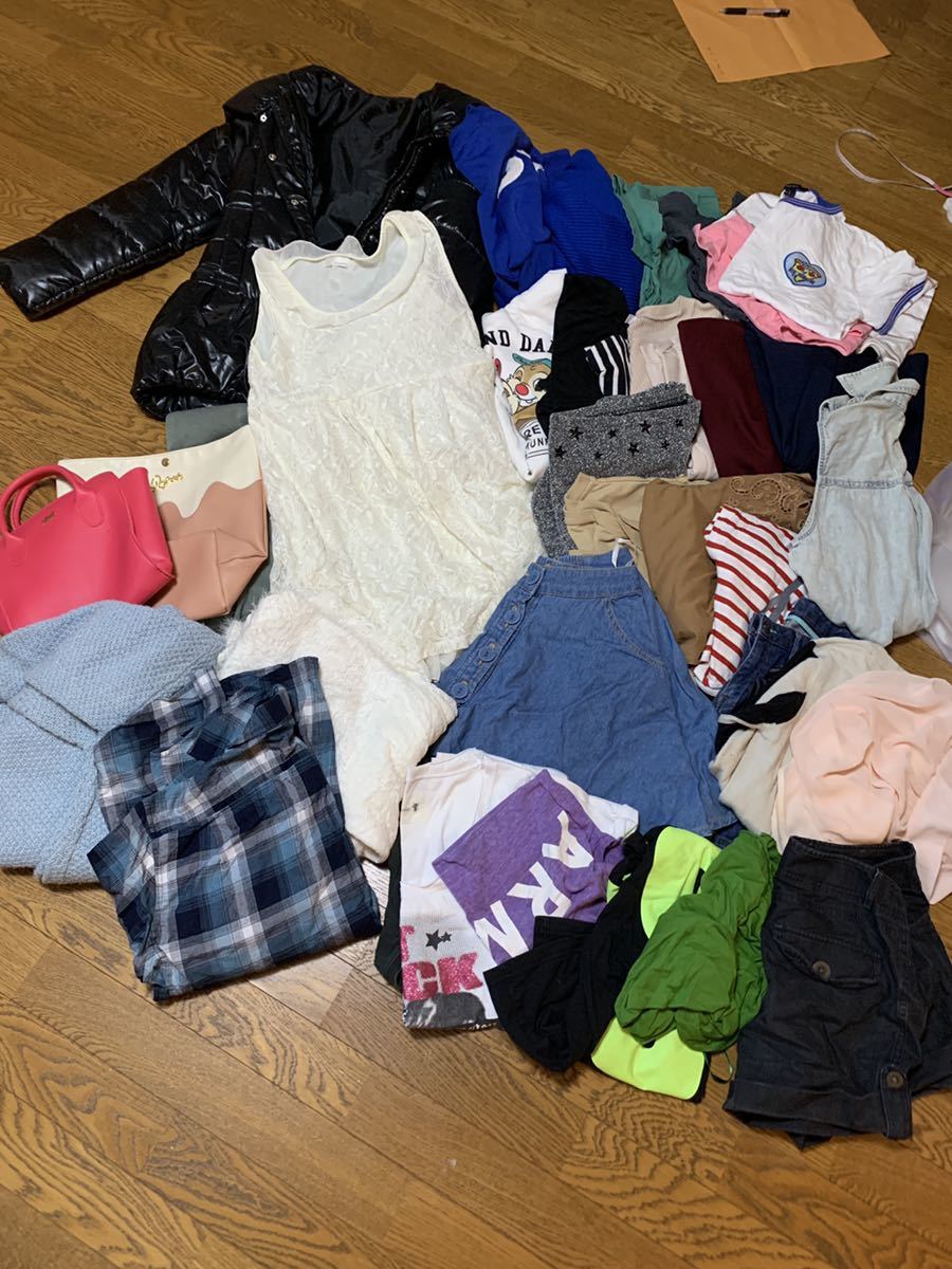 子供服 福袋 小学校高学年から中学生 女の子用 38点 セット まとめ売り 売買されたオークション情報 Yahooの商品情報をアーカイブ公開 オークファン Aucfan Com