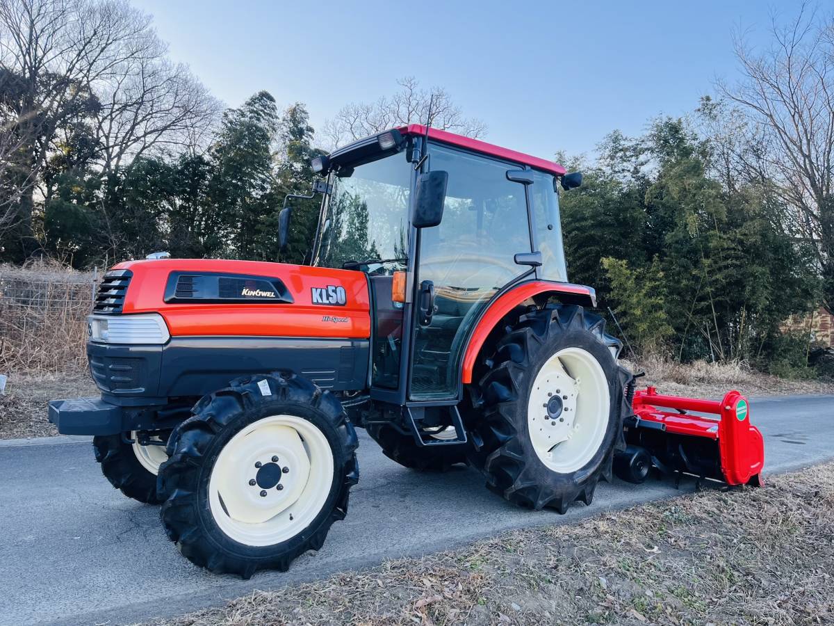 クボタ トラクター KL50 ハイスピード 50馬力 875時間 パワステ 4WD 