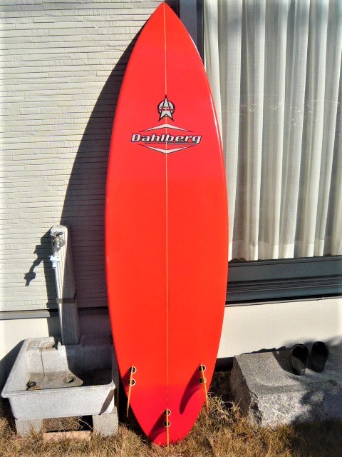 ダルバーグ・サーフボード（6'1”×18 3/8“×2 1/4”）手渡しのみ Dahlberg