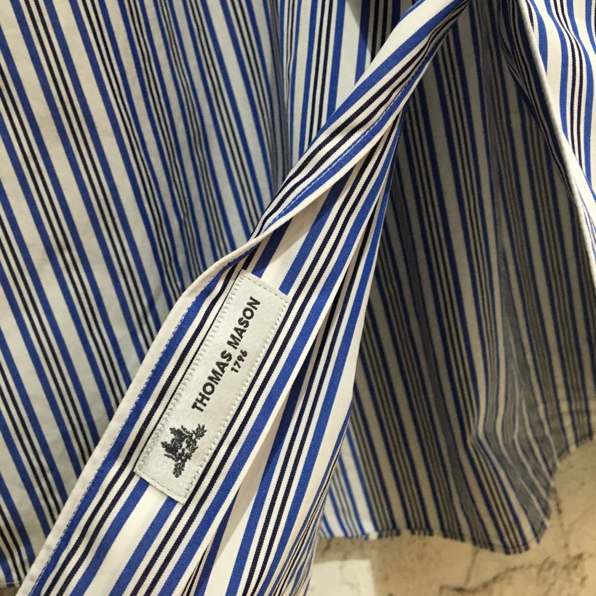 美品 Sans limite THOMAS MASON 21AW Wing Collar B サン 美品 Sans limite THOMAS MASON 21AW Wing Collar B サン