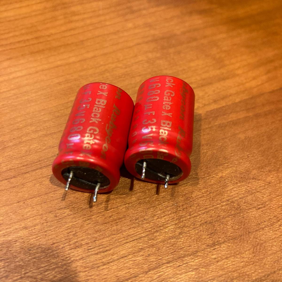 Rubycon BlackGate NX ルビコン ブラックゲート 無極性 35V680uF 2個