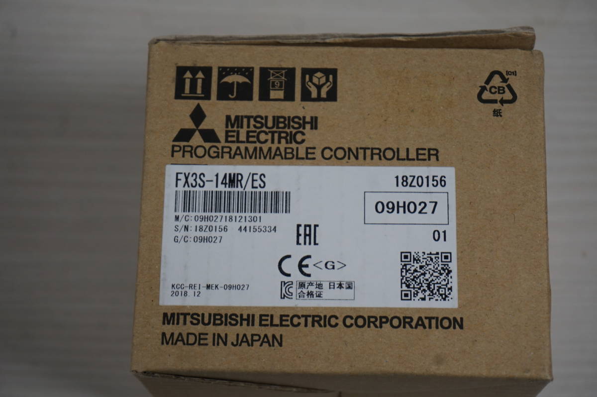 三菱電機 FX3S-14MR⁄ES MELSEC-F シーケンサ シーケンサ本体 MELSEC-F 