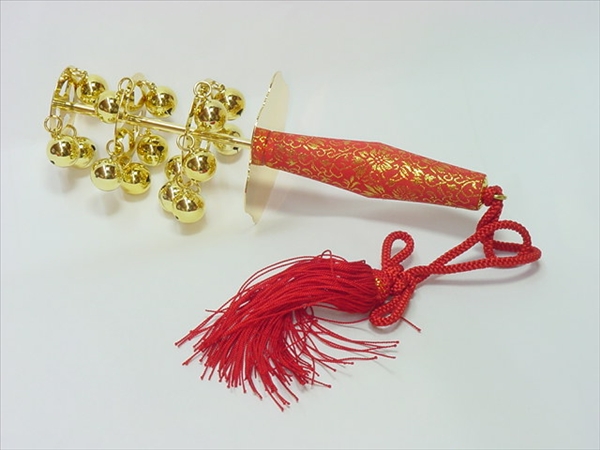 神楽鈴 日本舞踊　三番叟　巫女　鈴 神楽鈴 三番叟鈴 能 巫女鈴 歌舞伎 鈴 かぐらすず 日本舞踊小道具 浦安