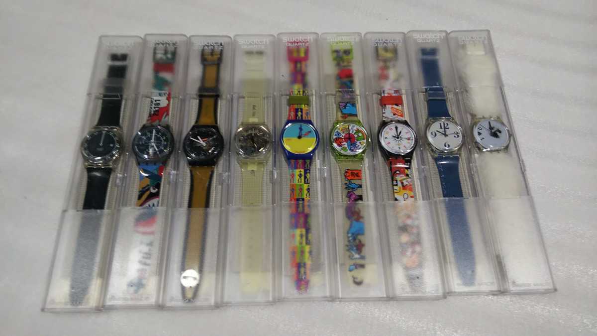 スウォッチ SWATCH 9本 セット まとめ ヴィンテージ レア オールド 