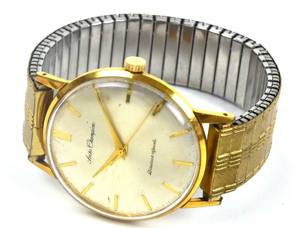 117391□動作確認済 SEIKO セイコー チャンピオン 腕時計 手巻き 19石