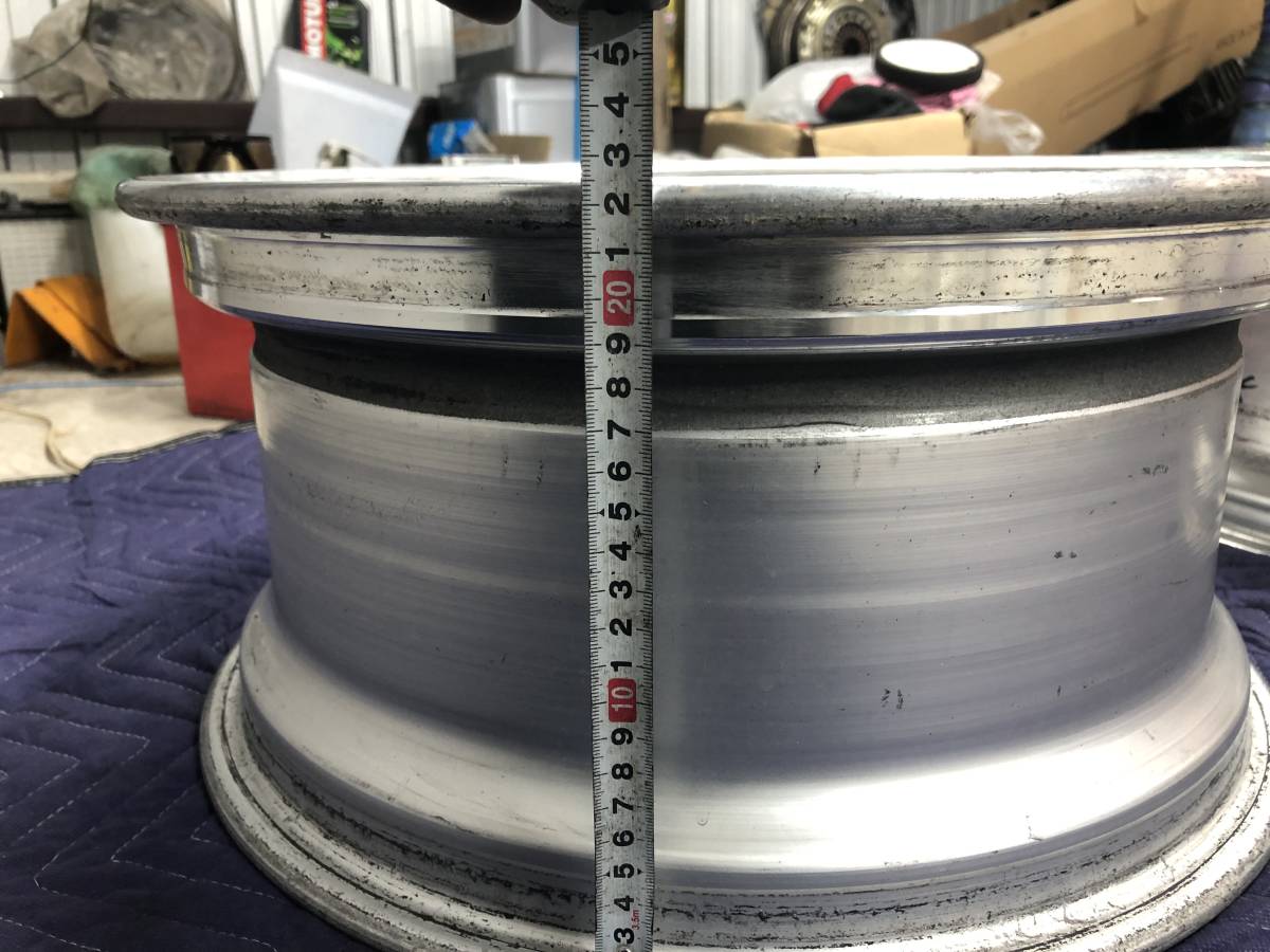 エクイップ 17in 8J EQUIP エキップ 深リム 当時物 ジャンク ワーク エクイップ 17in 8J EQUIP エキップ 深リム 当時物 ジャンク ワーク