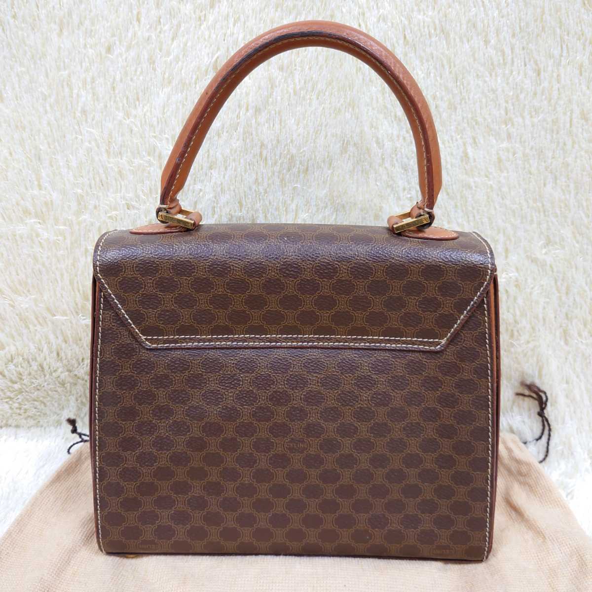 1円~ 美品 【最高の逸品】 CELINE セリーヌ マカダム トリオンフ