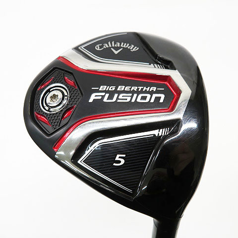 【新作入荷，新作】 1円 CALLAWAY キャロウェイ BIG BERTHA FUSION フェアウェイ 5W 純正カスタム/S 18&deg;/-/D2 240001665788 男性用(キャロウェイ)｜売買されたオークション情報、yahooの商品情報をアーカイブ公開 - オークファ 男性右きき用