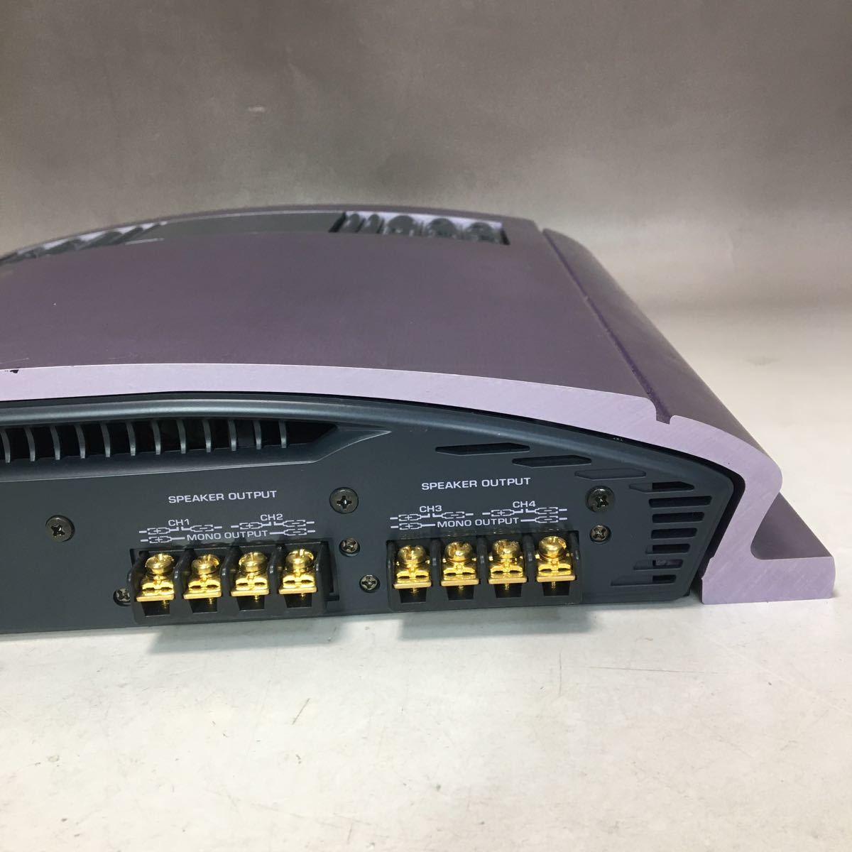 C262 ADDZEST アゼスト APA4200G 4chパワーアンプ 動作未確認 APA4200G