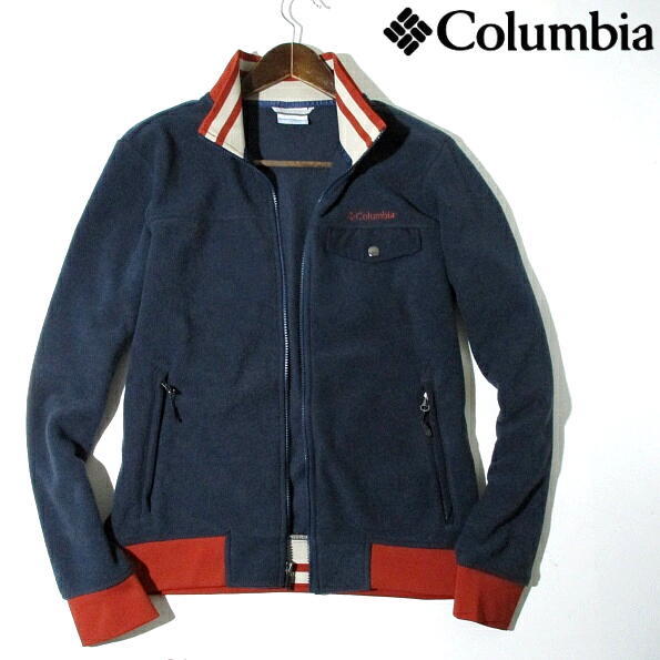  コロンビア 配色リブ フリースジャケット ジップアップ 紺 ネイビー Mサイズ アウトドア Columbia ブルゾン メンズ(フリース)｜売買されたオークション情報、yahooの商品情報をアーカイブ公開 - 男性用