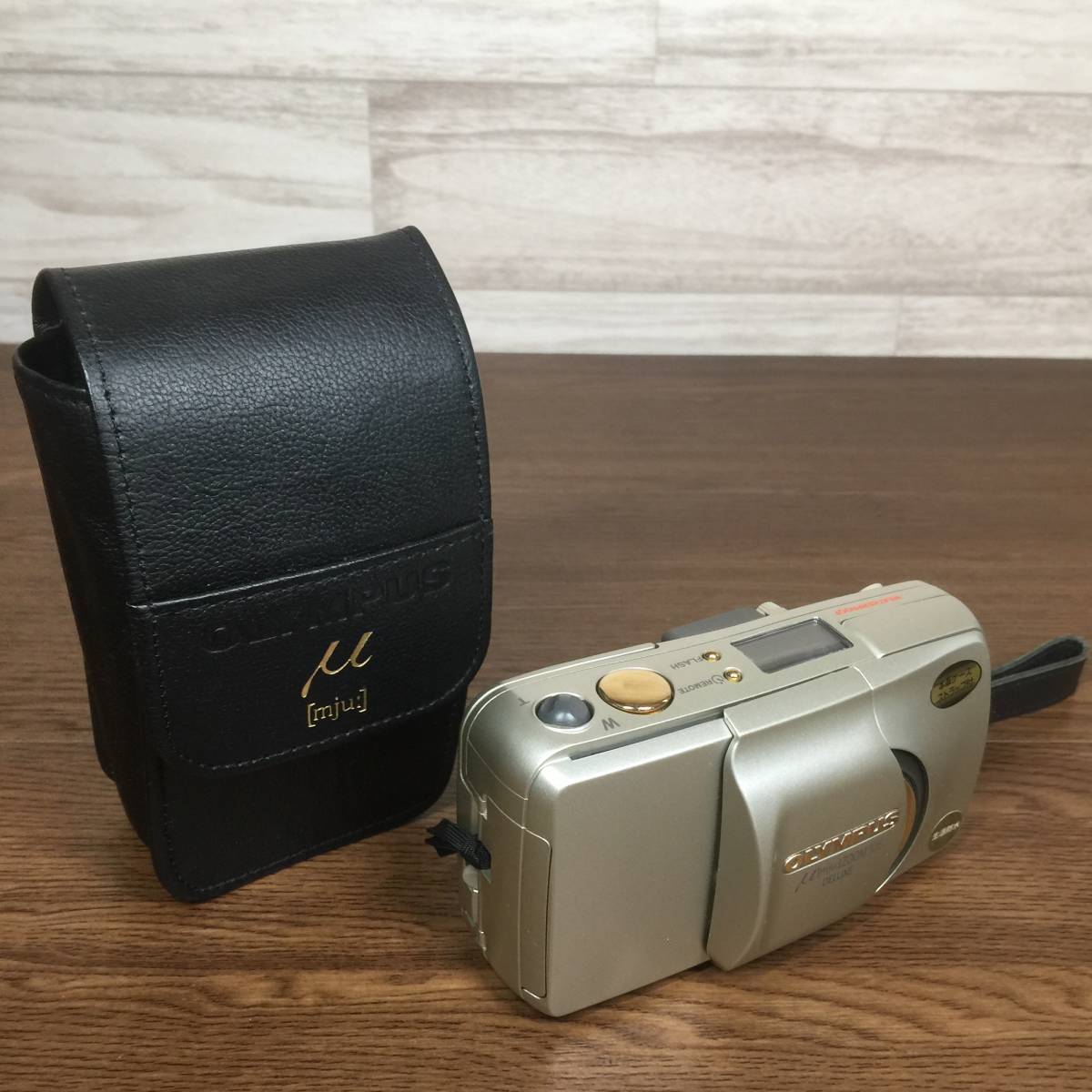 ジャンク品扱い』Olympus オリンパス コンパクトフィルムカメラ μ[mju