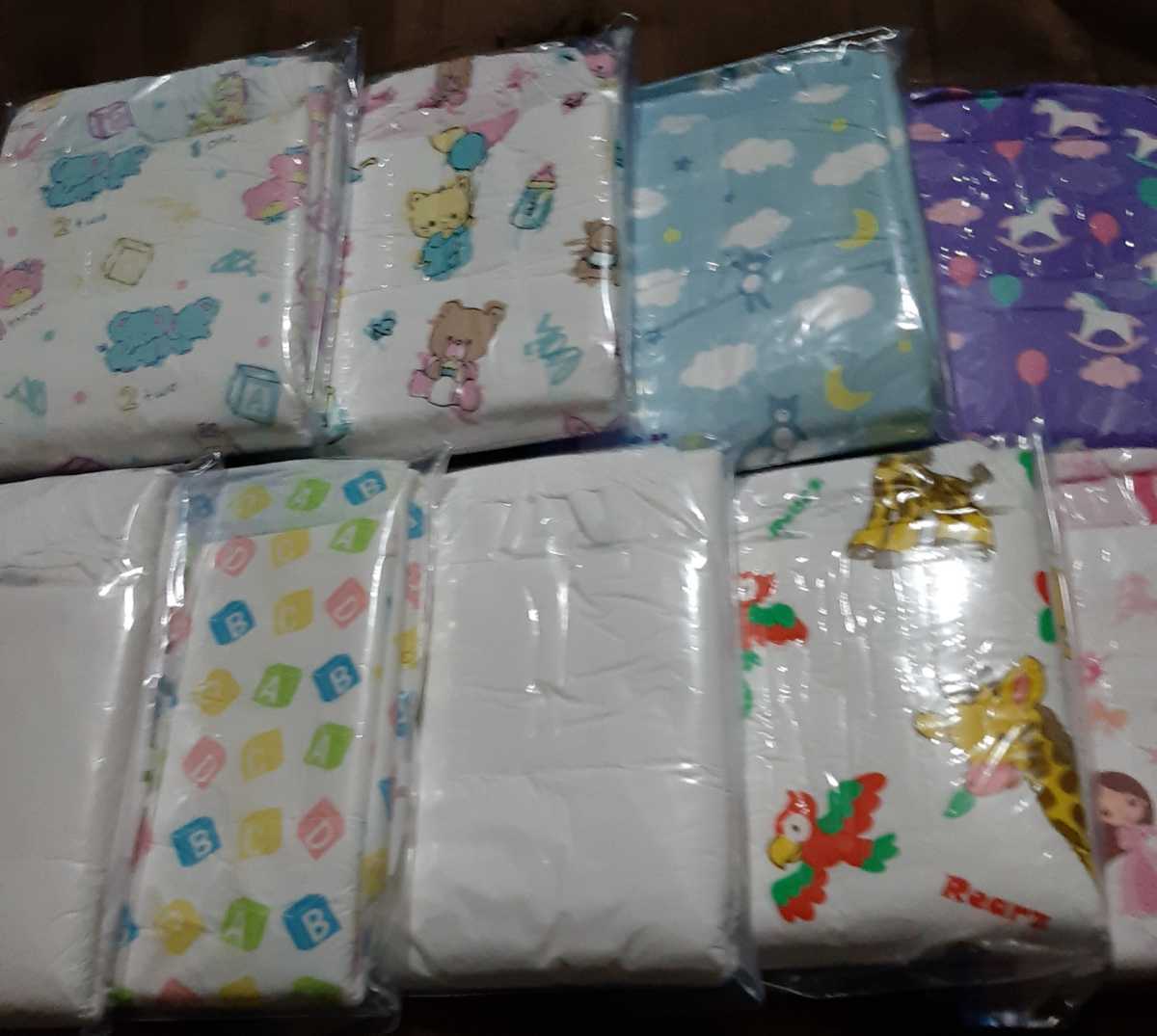 ABDL import plastic diaper Size M 9種類 個装9枚セット Abu LittleForBig Rearz ビニール