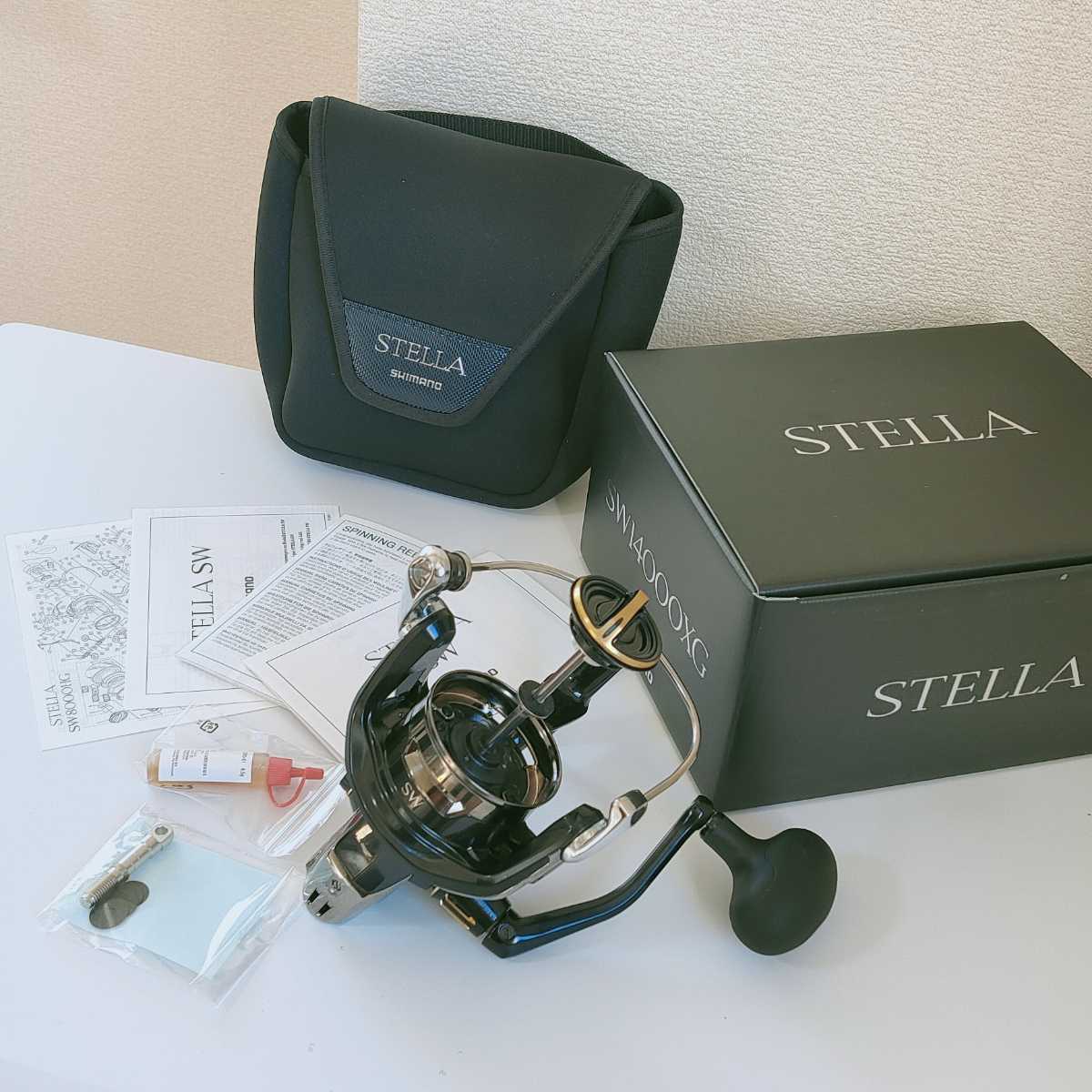 新品 シマノ 19ステラsw xg 本体 ハンドル一式 Pg 8000 Hg Brandsynariourdu Com