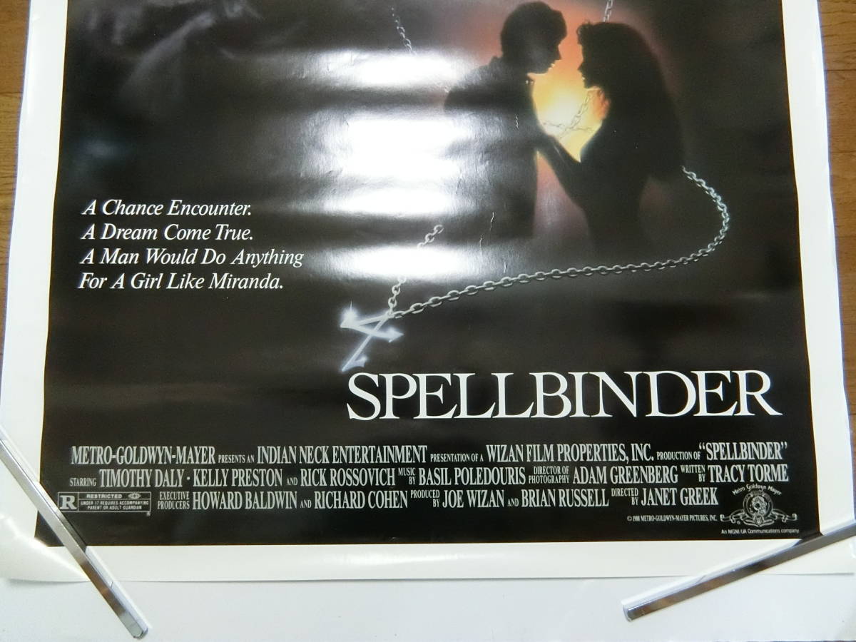 P60 洋画 映画ポスター Spellbinder ケリー プレストン 映画 売買されたオークション情報 Yahooの商品情報をアーカイブ公開 オークファン Aucfan Com