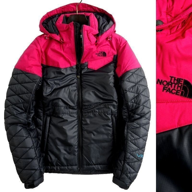 THE NORTH FACE ノースフェイス 保湿調整VX ACTIVE 撥水DWR リップストップ パッカブル 中綿ジャケット F82 BLK 85/M ▲026▼bus6283b