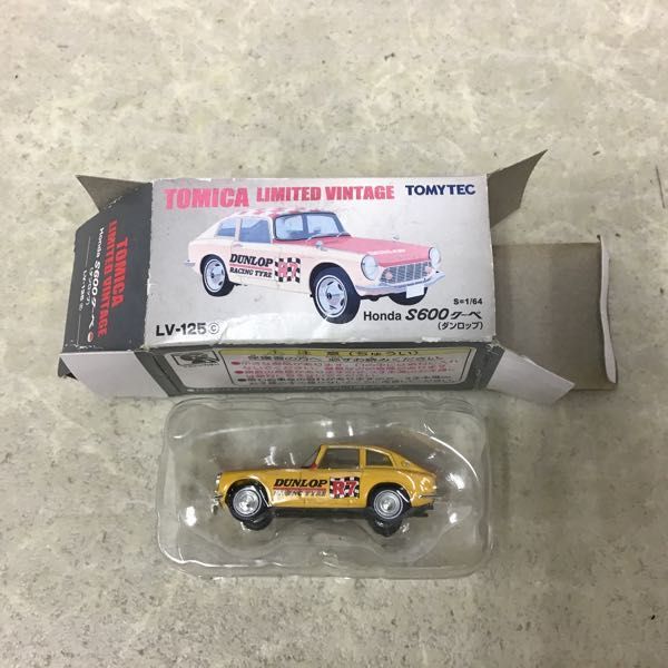 1円～ トミカリミテッドヴィンテージ ホンダ S600 クーペ（ダンロップ