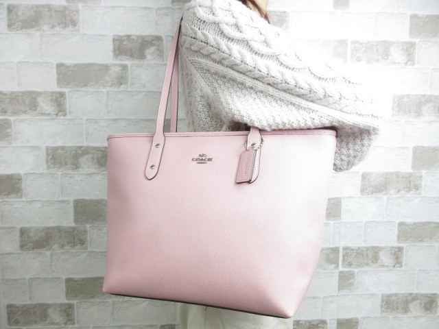 未使用品□コーチ COACH□トート バッグ ショルダーバッグ レザー 