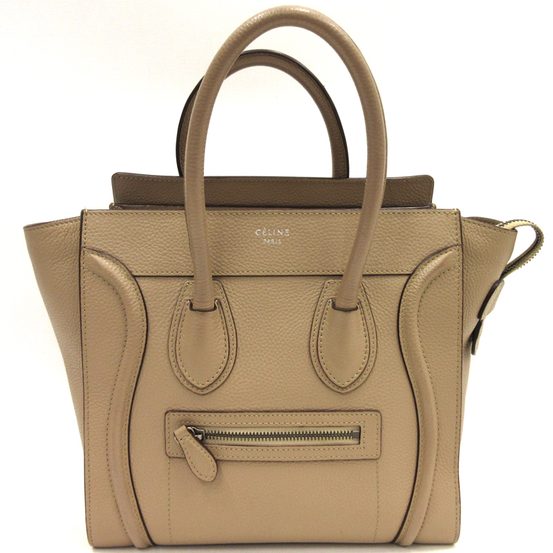 ラゲージ マイクロショッパー セリーヌ グレージュCELINE セリーヌ