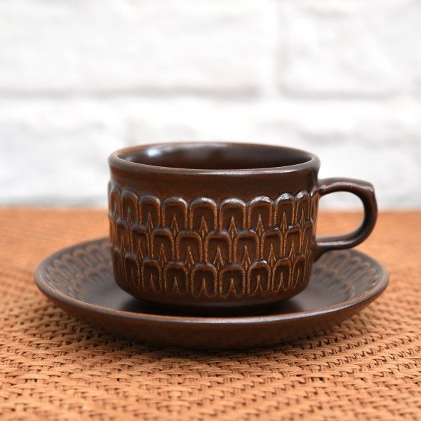 超激得，正規品 IZ49987I イギリス WEDGWOOD Pennine カップ&ソーサー 英国 ヴィンテージ ウェッジウッド ペンニン コーヒーカップ ブラウン ビンテージ(コーヒーカップ)｜売買されたオークション情報、yahooの商 茶器