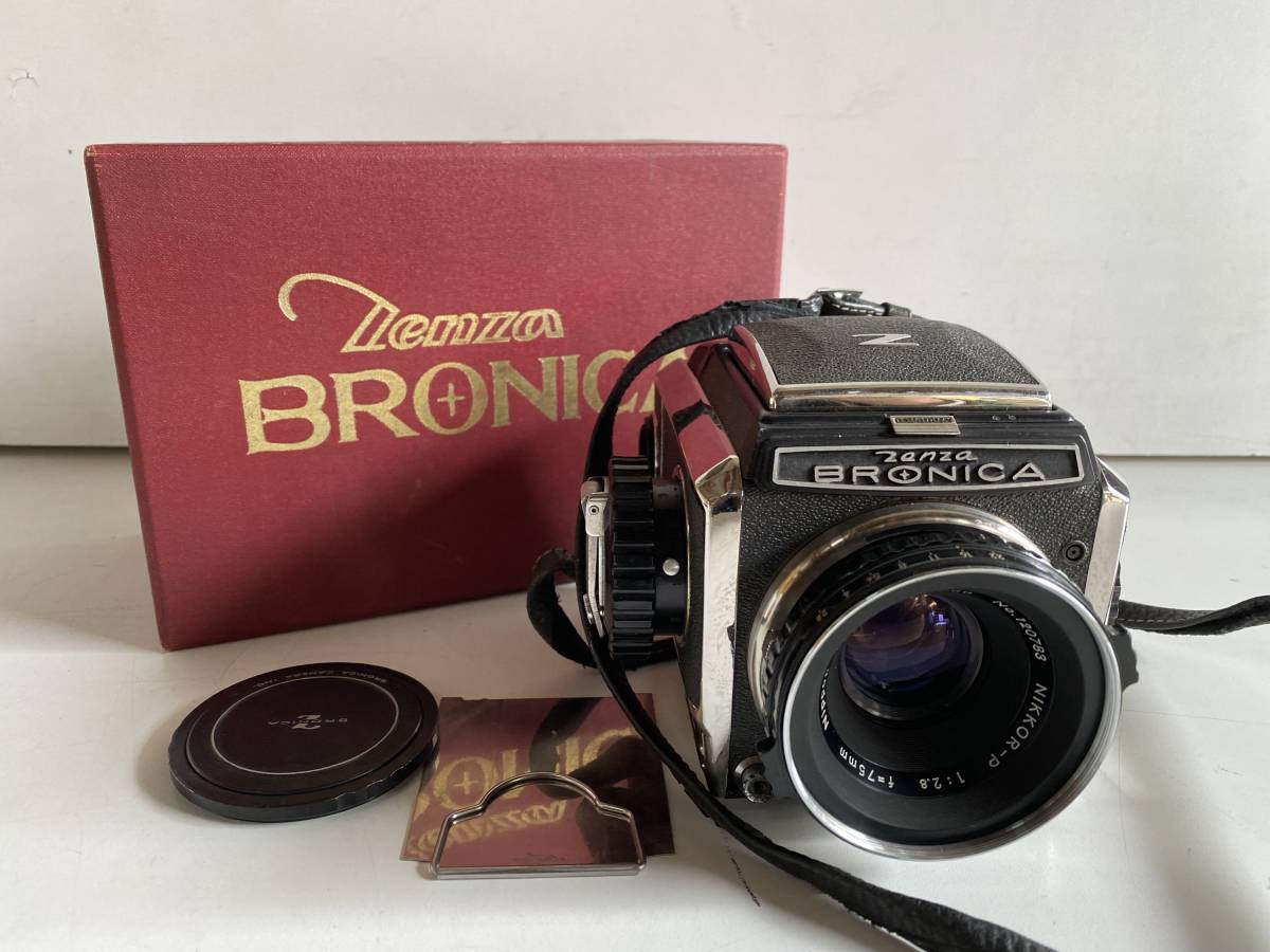 BRONICA ZENZA | ブロニカ 中判カメラ AE-Ⅱ クイックミラー