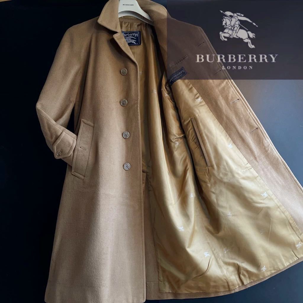30万超○美品BURBERRY 【繊維の宝石のカシミヤ80%!! 】リッチの極み