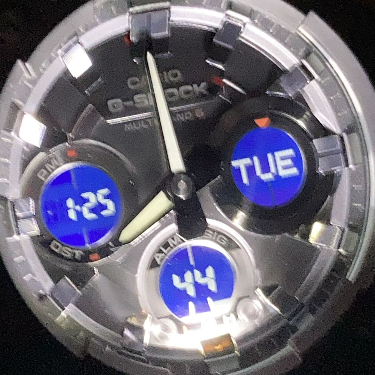 未使用同様 極美品 箱説付G-SHOCK GST-W100G-1BJF G-STEEL Gスチール 