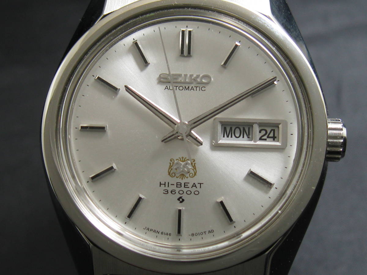 Grand Seiko/グランドセイコー GS 唐草文字盤 Ref.6146-8000 Cal.6146A 