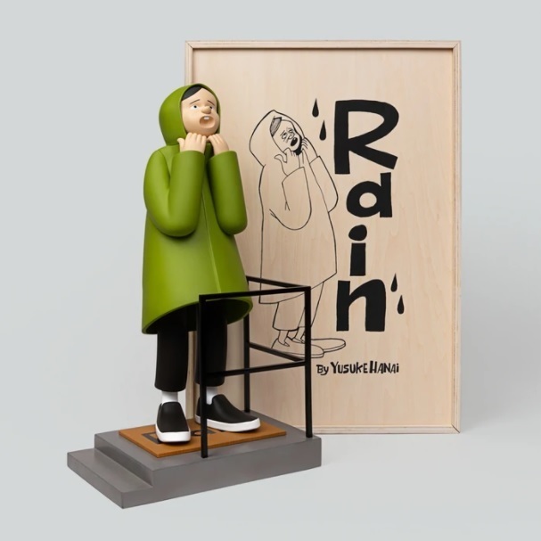 新品未開封 即発送可能 限定500体 花井祐介 YUSUKE HANAI Rain Figure 