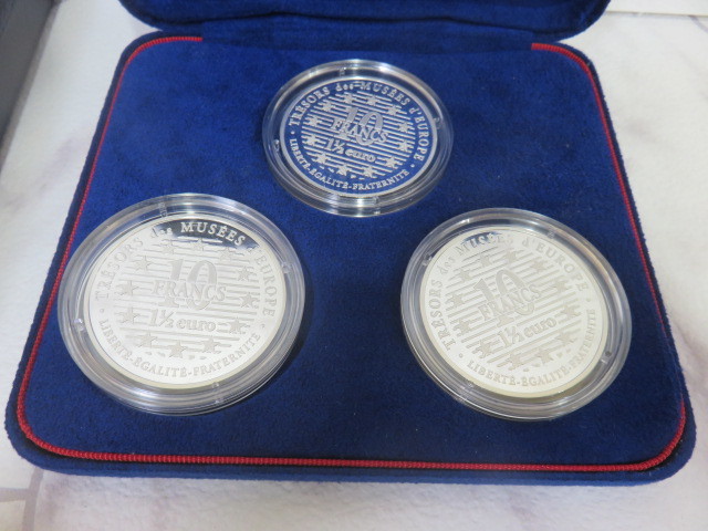 大黒屋】【未使用品】1997年 MONNAIE DE PARIS モネドパリ シルバー