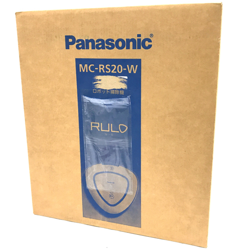新品同様 Panasonic MC-RS20-W RULO ルーロ ロボット掃除機 ロボット