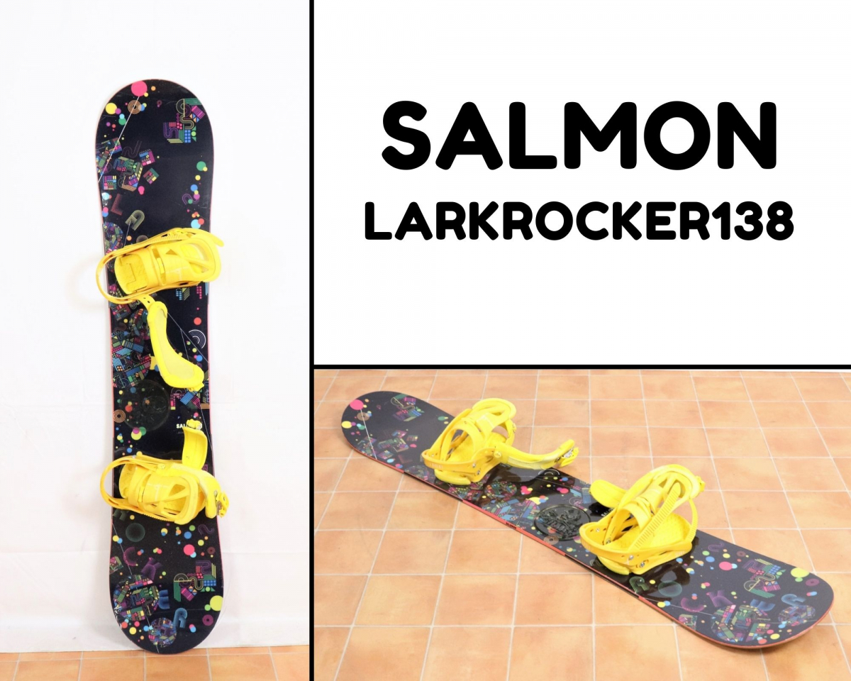 全長約136cm】 SALMON LARKROCKER138 サロモン ラークロッカー スノボ