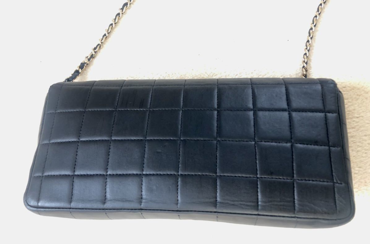 ☆1円☆ CHANEL シャネル マトラッセ チョコバー ショルダーバッグ 