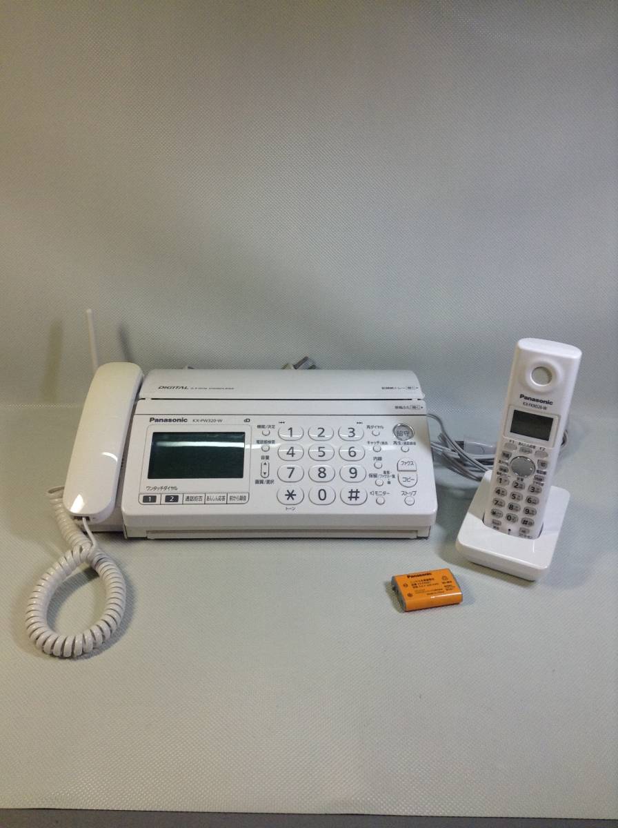 A1520☆Panasonic/パナソニック/パーソナルファックス/デジタルコードレスFAX/FAX電話機/電話/KX-PW320DL/電話子機/KX-FKN526/PFAP1018/ Panasonic | 木製棚 0Uコンセントバー 20A入力 フルカラー15A・20A埋込アースターミナル付