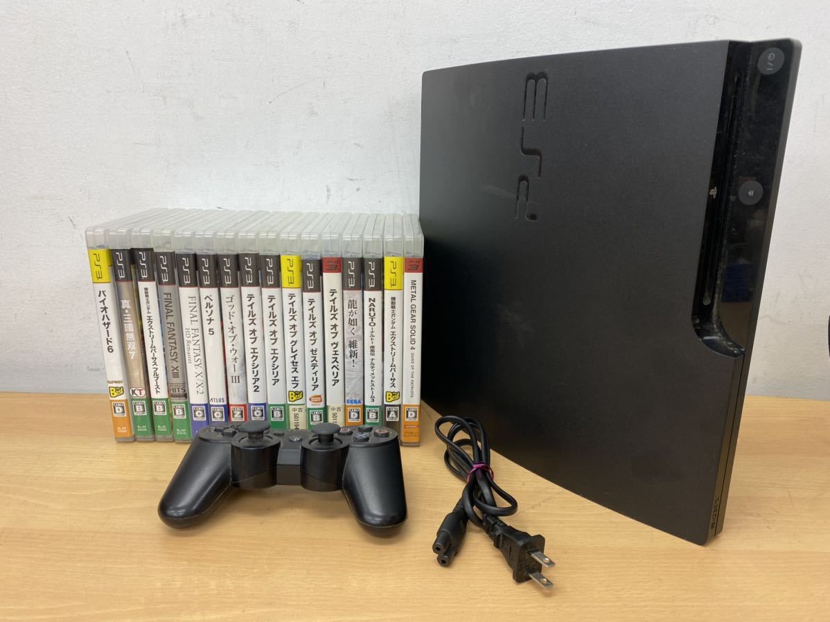 大得価，送料無料 初期化済 PS3 プレイステーション3 本体 160GB CECH-3000A ソフト16本セット プレステ3 ソニー PlayStation3(PS3本体)｜売買されたオークション情報、yahooの商品情報をアーカイブ公開 - オークファン PS3本体