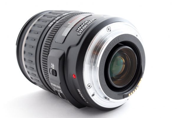 キヤノン ZOOM Canon 18- 0 レンズフード付き ★フード付き極上完動品★ CANON キヤノン ZOOM LENS EF 28-135mm F3.5-5.6 IS USM 手ブレ補正 標準 ズームレンズ #916711