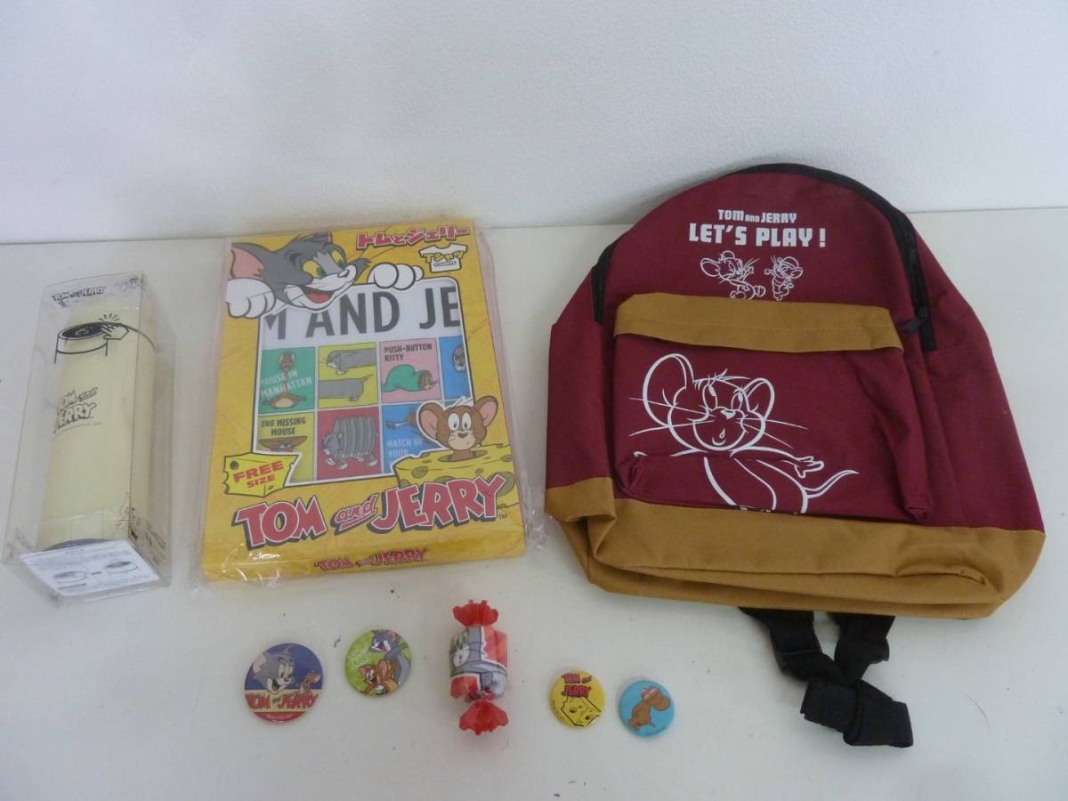 静 ピーナッツクラブ トムとジェリーグッズまとめ 8点 キャラクター リュックサック 缶バッジ Tシャツ タンブラー タオル 祭s 7172 コミック アニメグッズ 売買されたオークション情報 Yahooの商品情報をアーカイブ公開 オークファン Aucfan Com