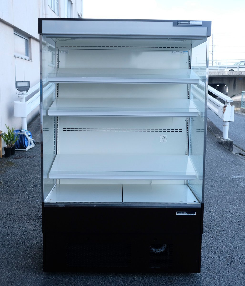 冷蔵ショーケース オープン B W120cm 和田製作所 オープン冷蔵ショー