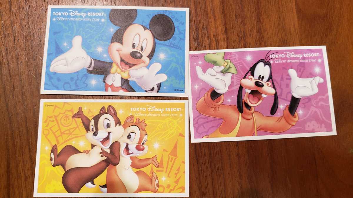 大人3枚　ディズニーリゾート スポンサーチケット