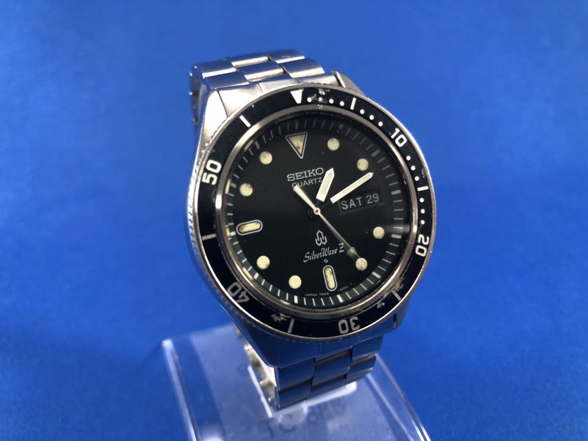 稼働美品!!】セイコー・シルバーウェーブ Z・ダイバー・デイデイト