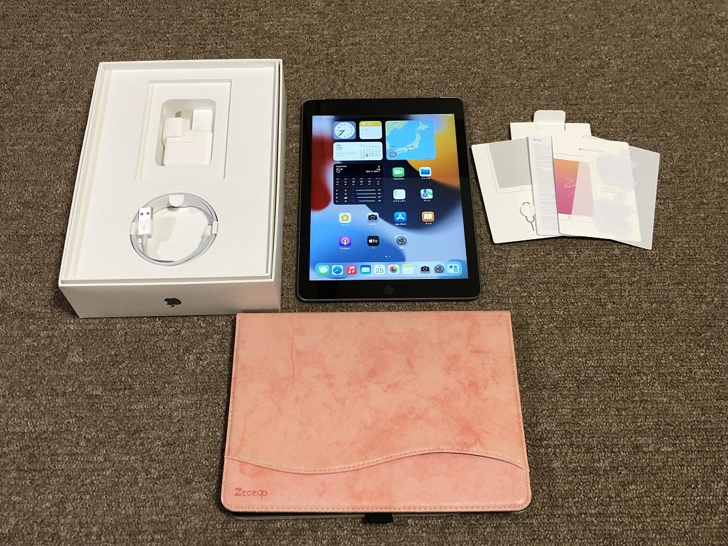 タブレット 【液晶ムラあり】 iPad Air3 スペースグレー 元箱付属品全て有