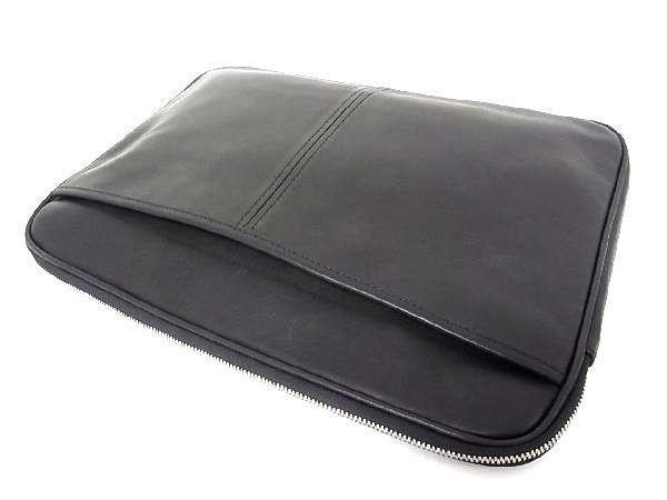 1円 □美品□ COACH コーチ 5244 レザー クラッチ セカンド